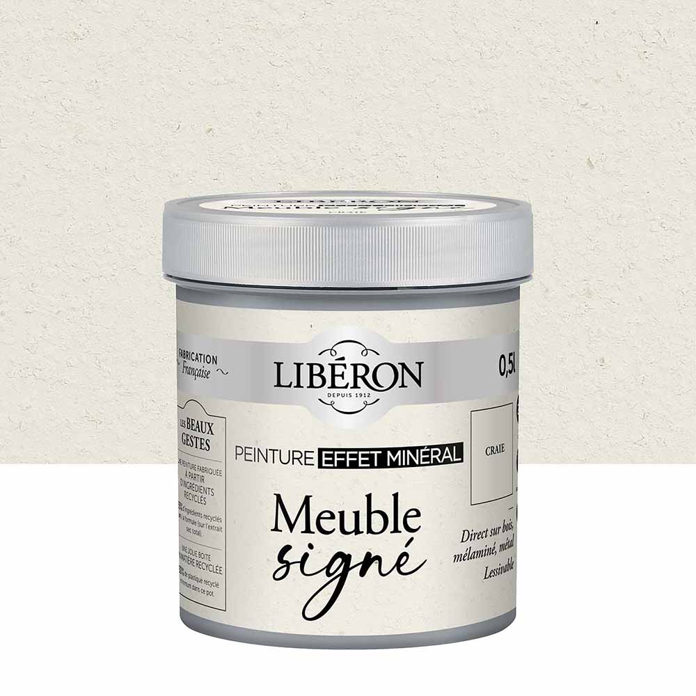 Photo de pack Libéron Meuble Signé Peinture Effet Minéral Craie