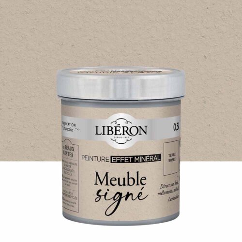 Photo de pack Libéron Meuble Signé Peinture Effet Minéral Terre Rosée