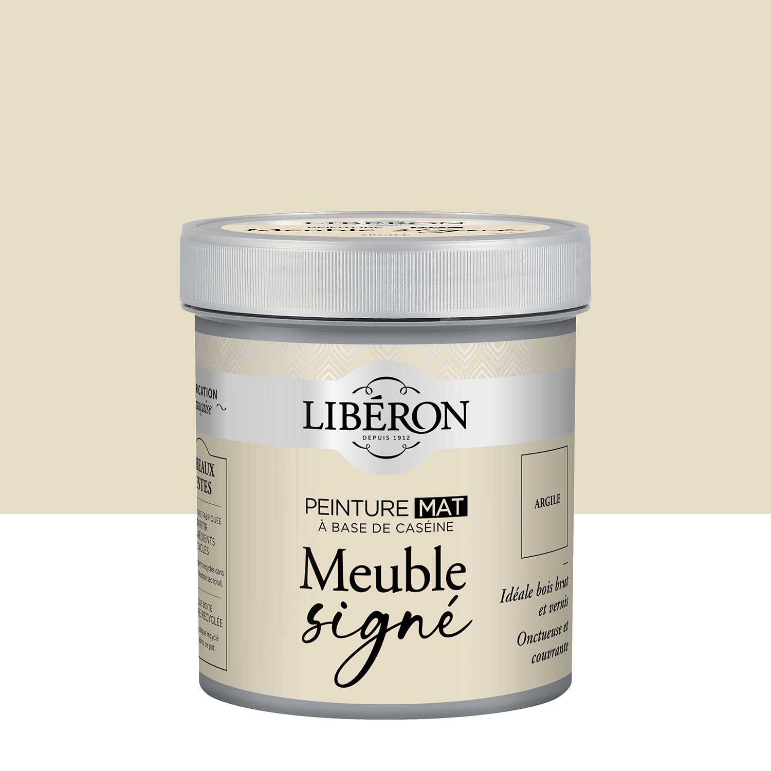 Libéron - Meuble Signé - Peinture Mat - Argile - 0,5L Pack Photo de pack Libéron Meuble Signé Peinture Mat Argile