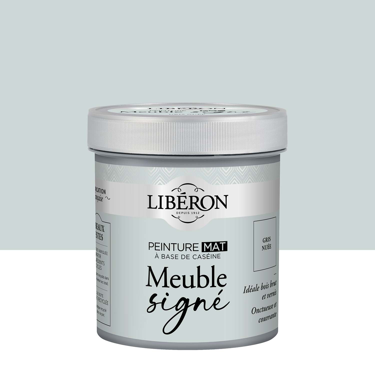 Photo de pack Libéron Meuble Signé Peinture Mat Gris Nuée