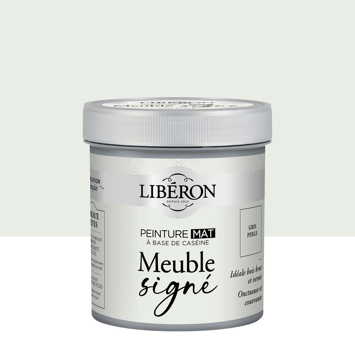 Photo de pack Libéron Meuble Signé Peinture Mat Gris Perle