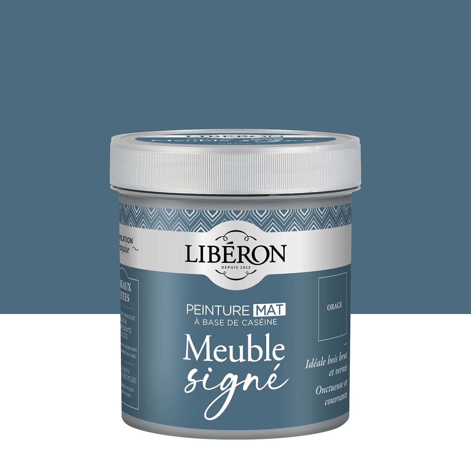 Libéron - Meuble Signé - Peinture Mat - Orage - 0,5L Pack Photo de pack Libéron Meuble Signé Peinture Mat Orage