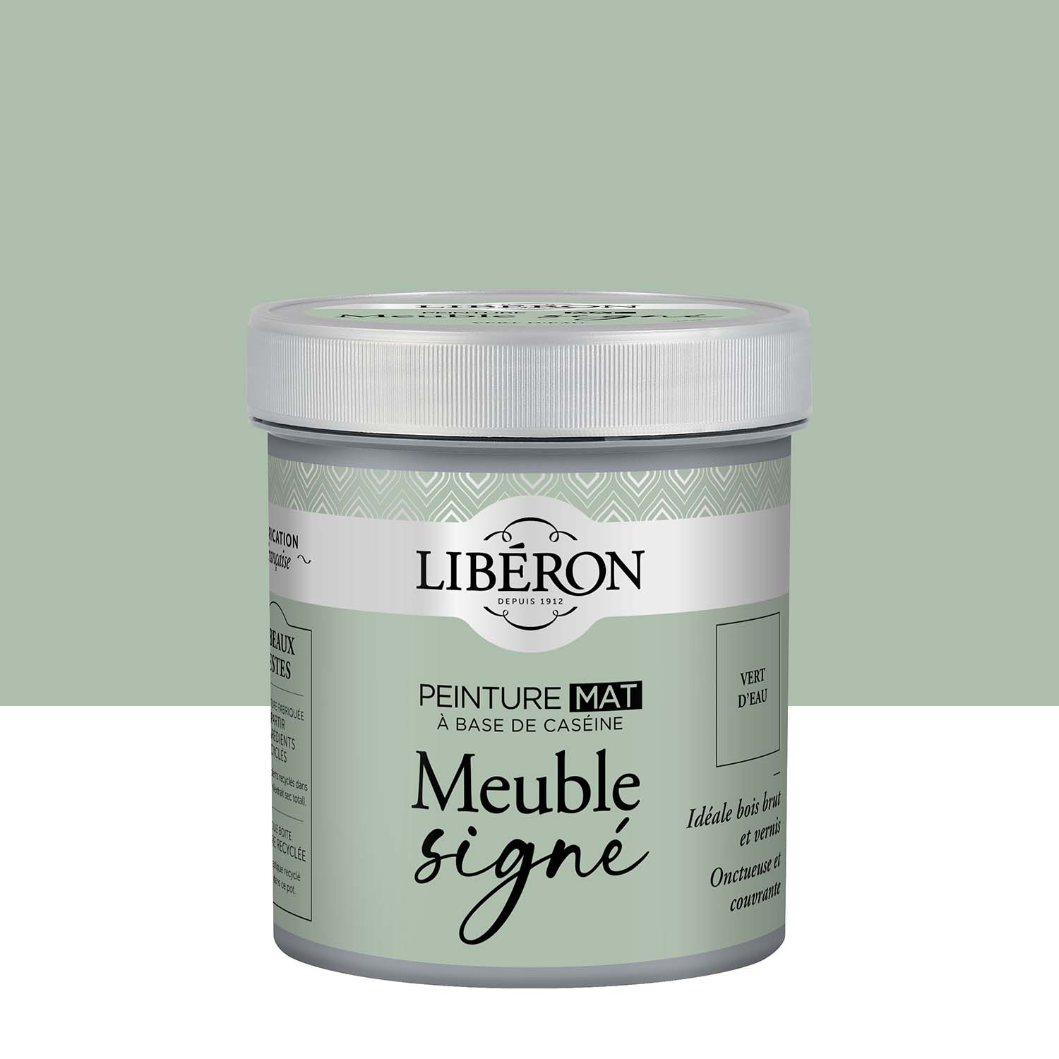 Libéron - Meuble Signé - Peinture Mat - Vert d'Eau - 0,5L Pack Photo de pack Libéron Meuble Signé Peinture Mat Vert d'Eau