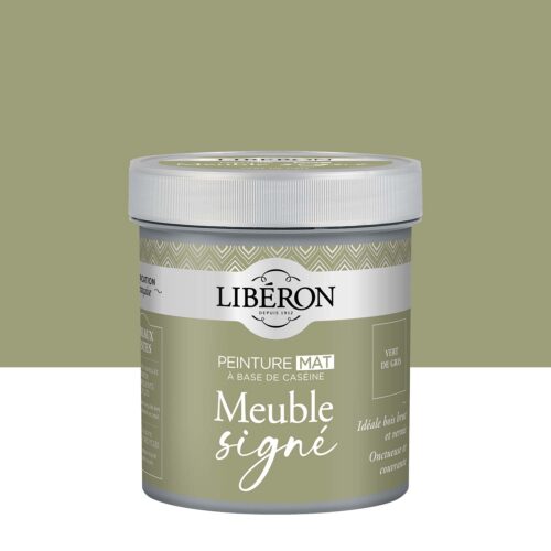 Photo de pack Libéron Meuble Signé Peinture Mat Vert de Gris