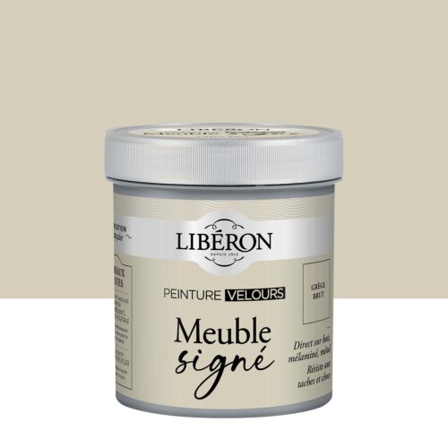 Photo de pack Libéron Meuble Signé Peinture Velours Grège Brut