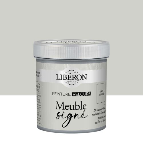 Photo de pack Libéron Meuble Signé Peinture Velours Gris Ombré