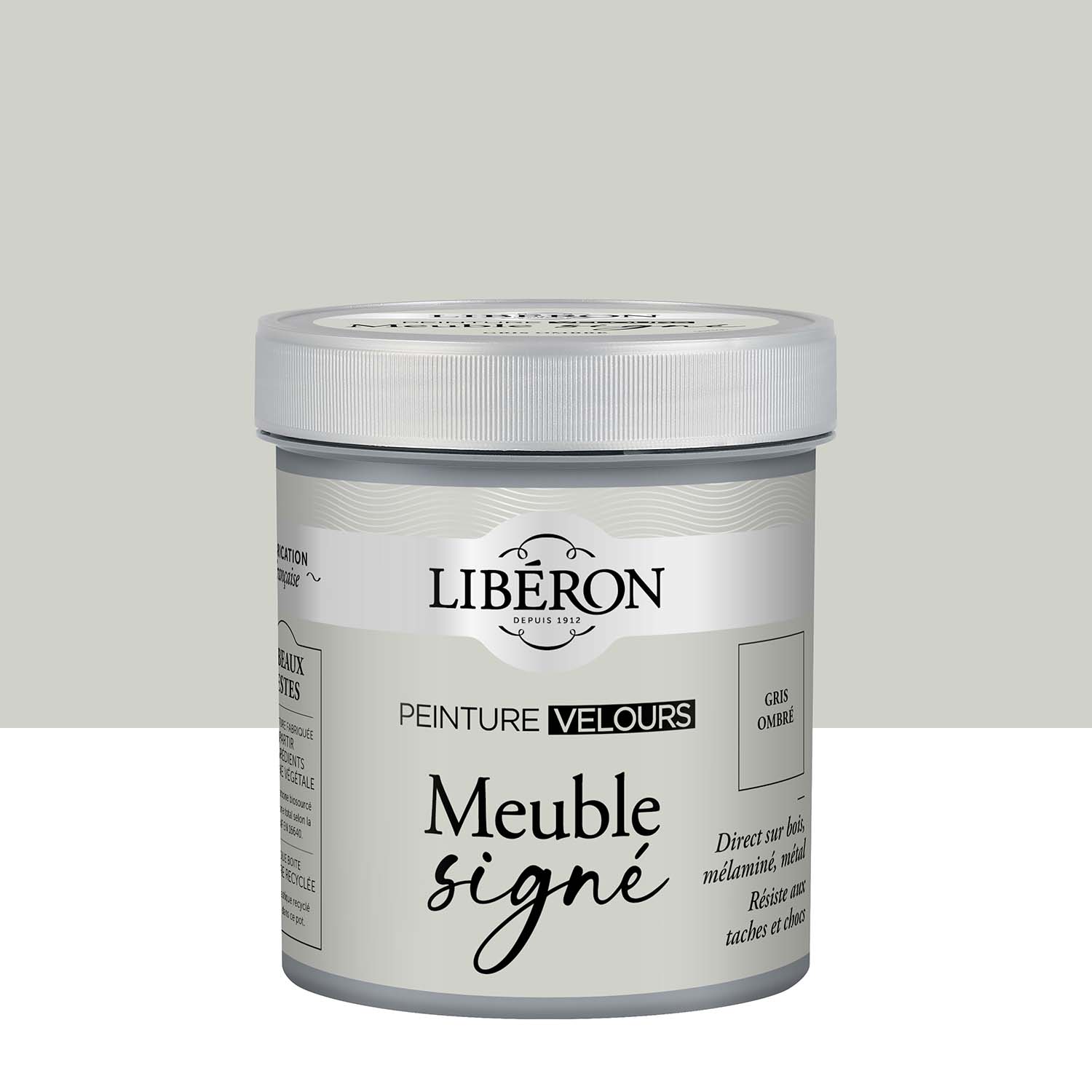 Photo de pack Libéron Meuble Signé Peinture Velours Gris Ombré