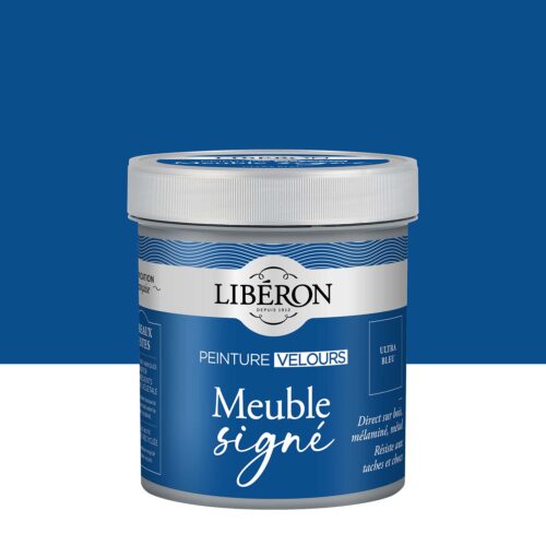 Photo de pack Libéron Meuble Signé Peinture Velours Ultra Bleu