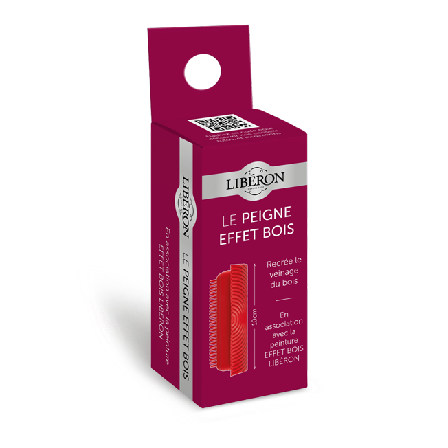 Libéron - Meuble Signé - Peinture Effet Bois - Peigne Effet Bois - Pack