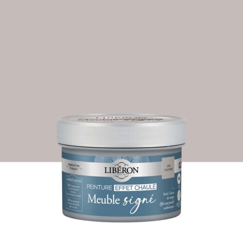 Photo de pack Libéron Meuble Signé Peinture Effet Chaulé Gris Colombe