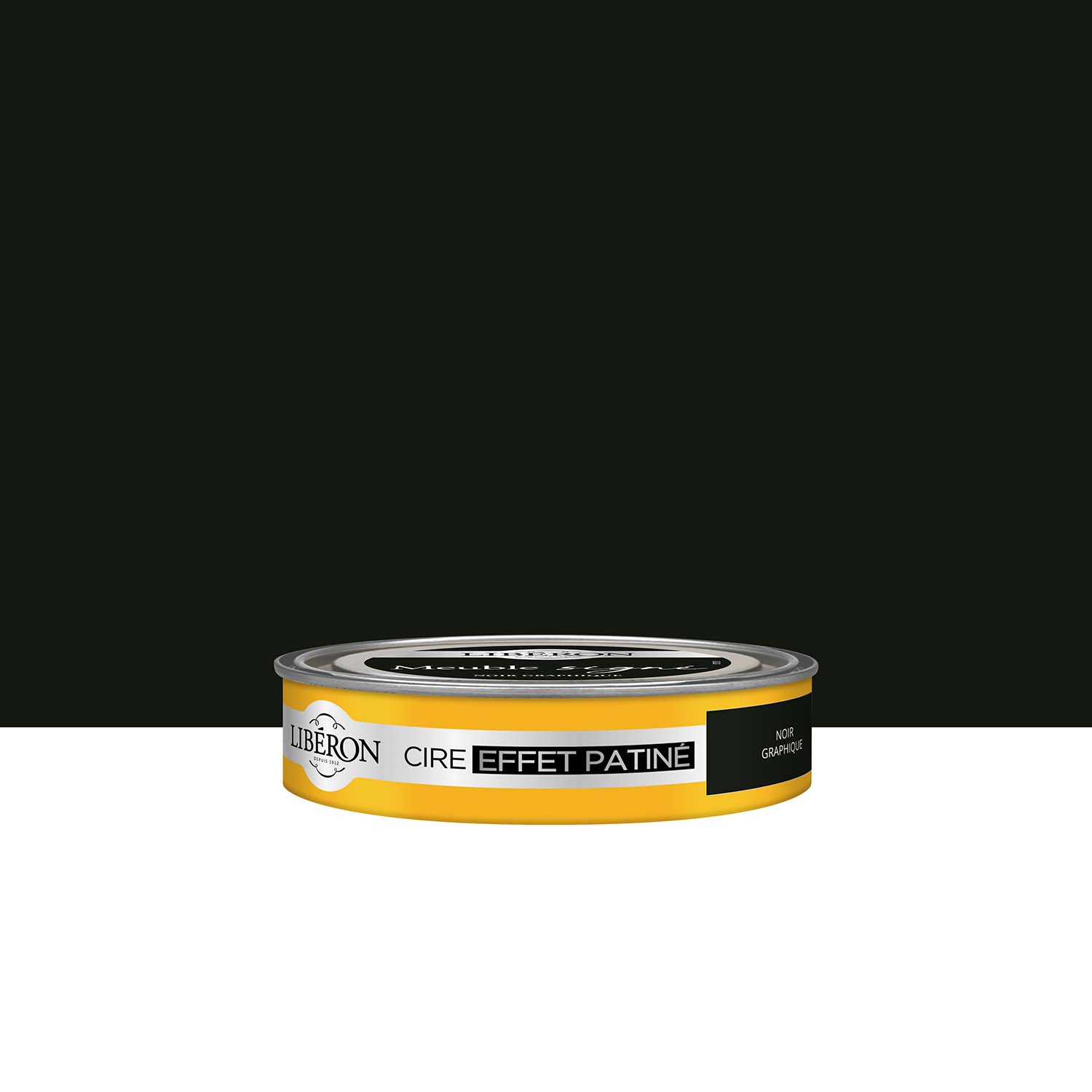Photo de pack Libéron Meuble Signé Cire Effet Patiné Noir Graphite
