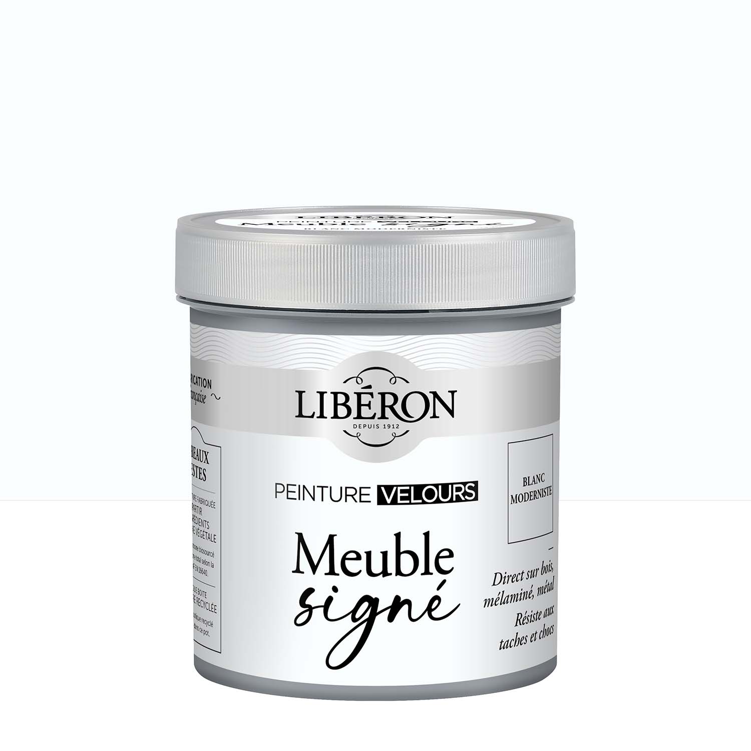 Photo de pack Libéron Meuble Signé Peinture Velours Blanc Moderniste